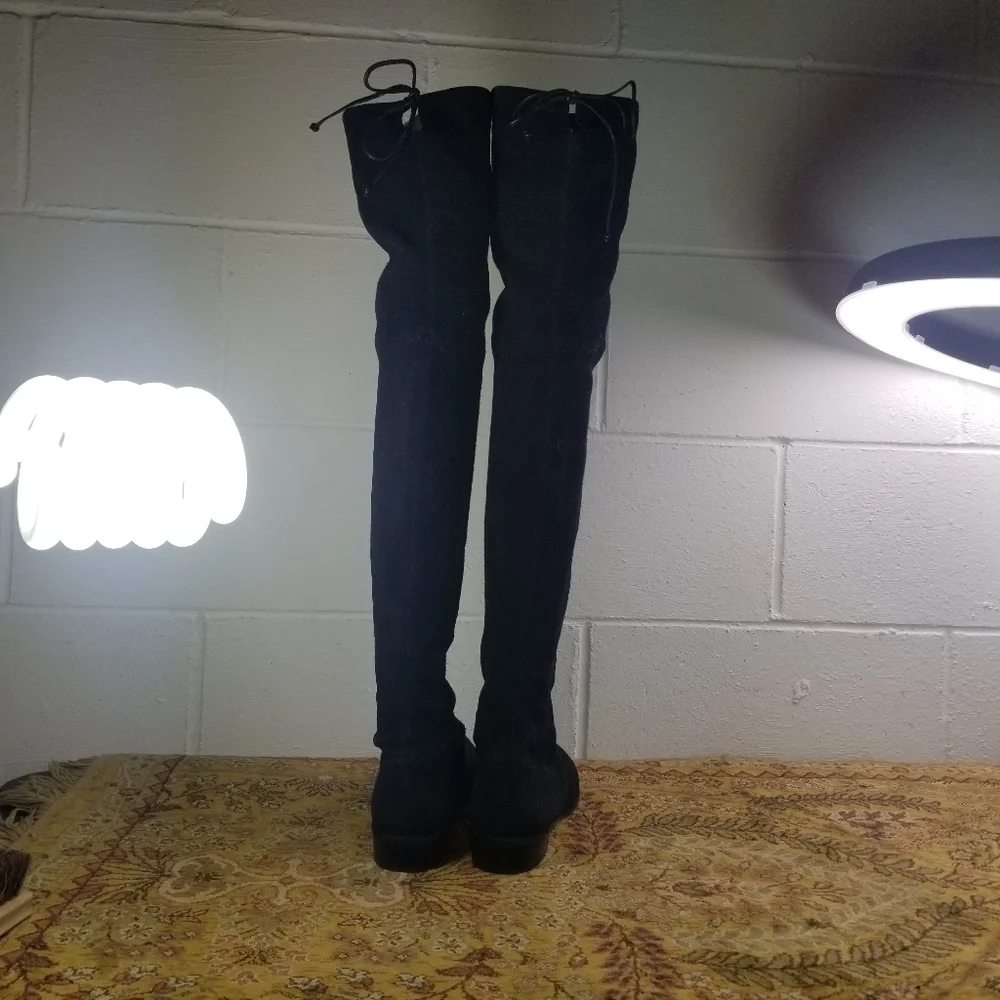 Stuart Weitzman black over the knee boots